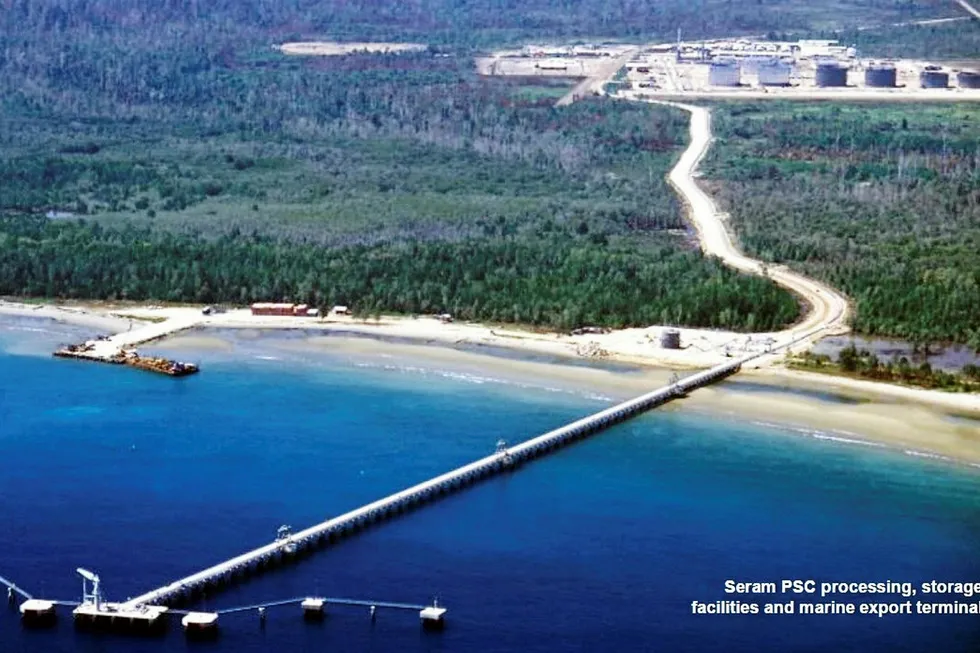 Nearby production facilities: at the Seram (non-Bula) PSC containing the Oseil field