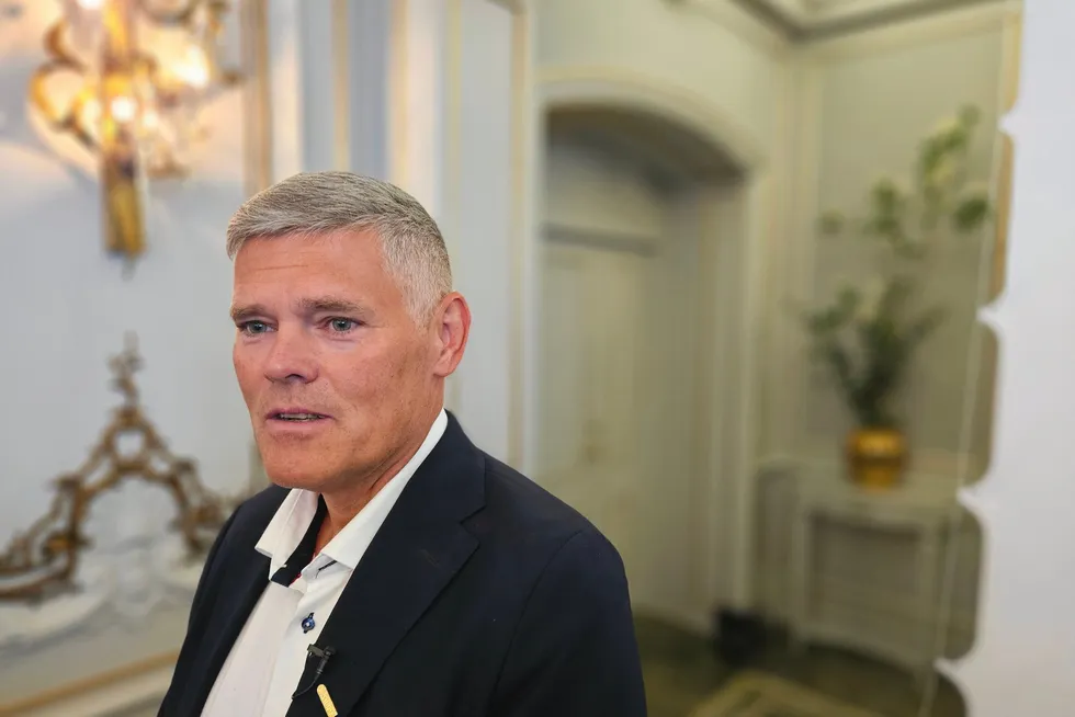 SalMar CEO Frode Arntsen.