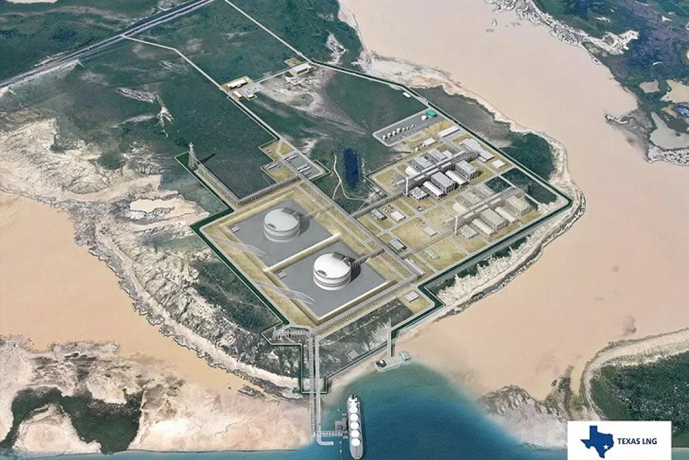 Texas LNG, Brownsville, Texas, US.