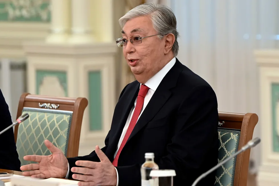 Opening opportunities: Kazakhstan President Kassym-Jomart Tokayev.