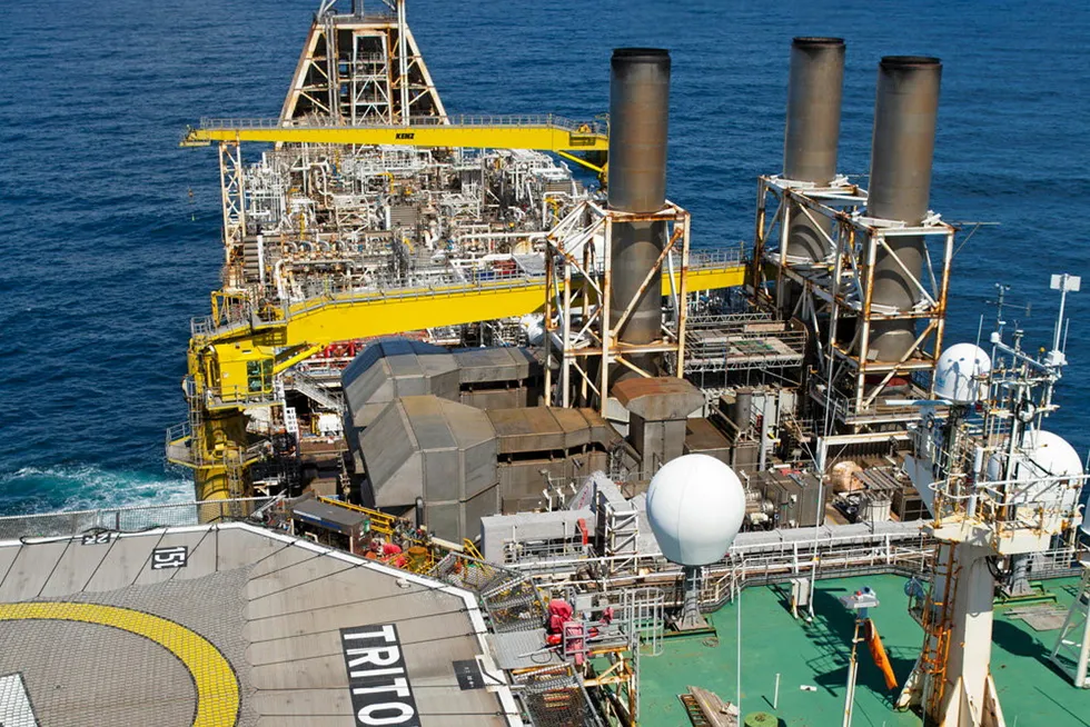 Dana Petroleum's Triton FPSO.