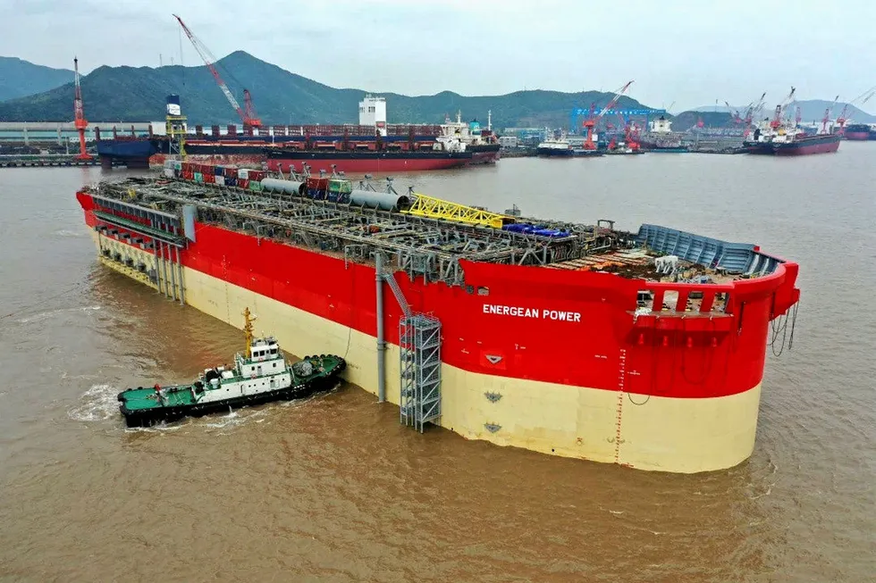 Quarantined: Energean Power Karish FPSO