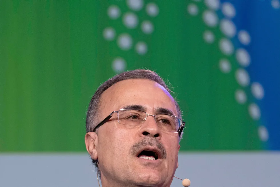 Pragmatic: Aramco chief executive Amin Nasser.