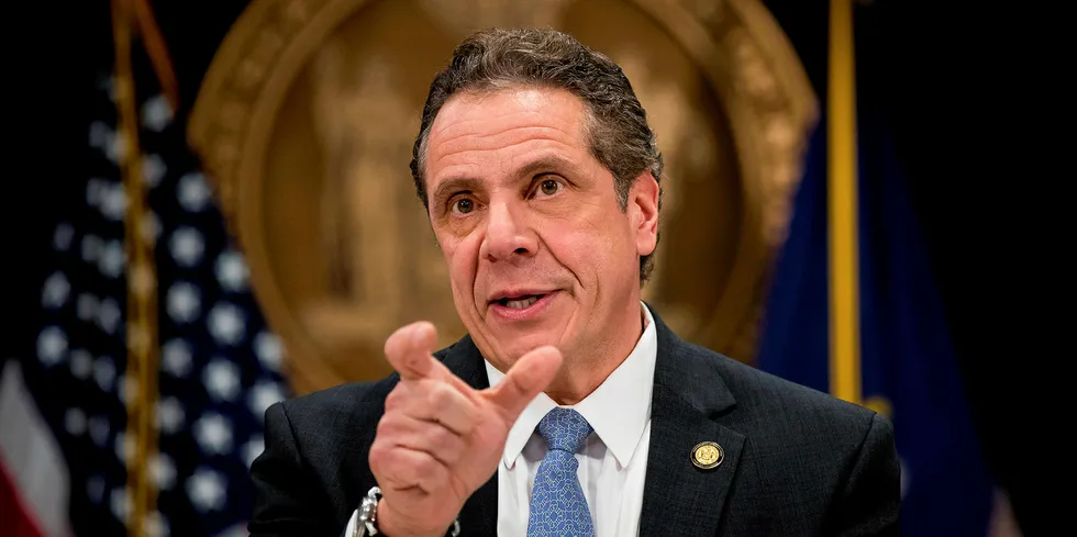 New York Governor Andrew Cuomo.