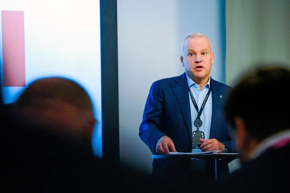 Equinor chief executive Anders Opedal.