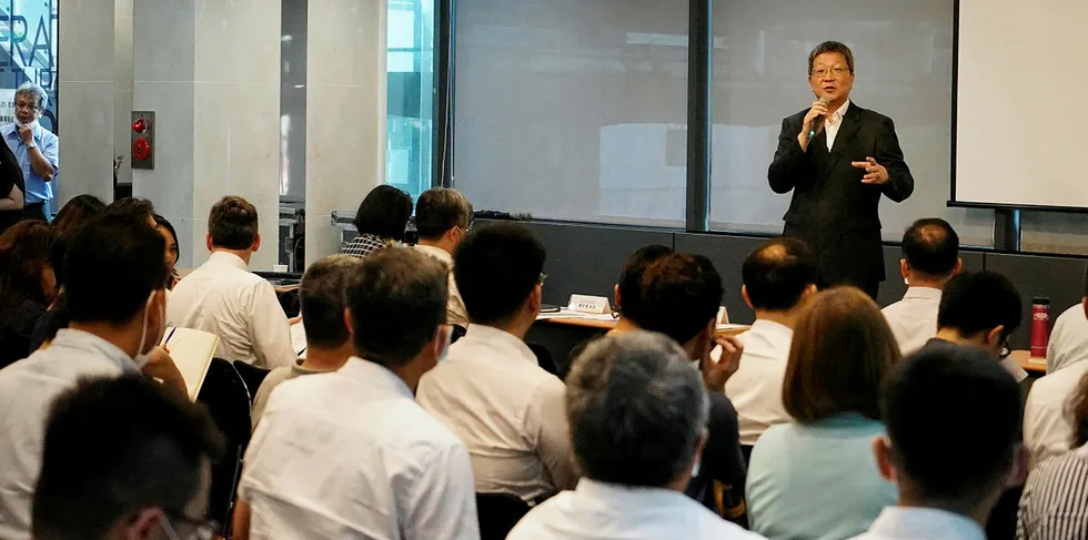 Developers were briefed by MOEA officials.