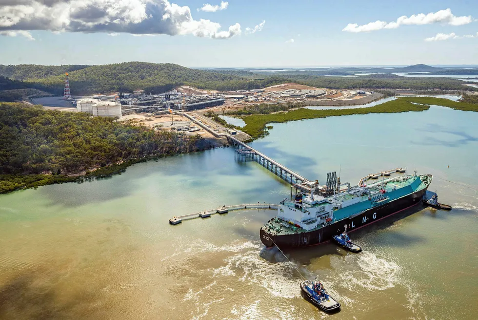 Providing production: Roma East will help feed the trains at the GLNG joint venture's LNG export project on Curtis Island