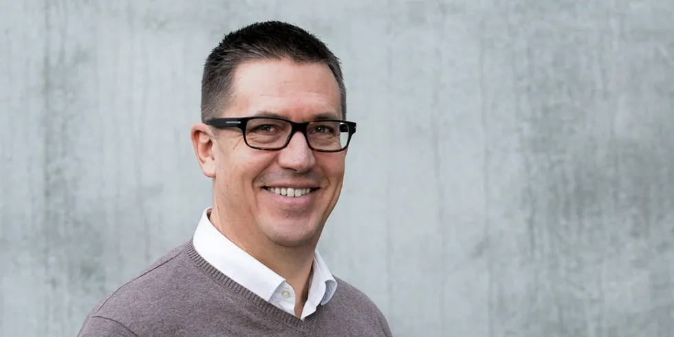 Charlie Granfelt, Skretting's new global manager for closed aquaculture systems.