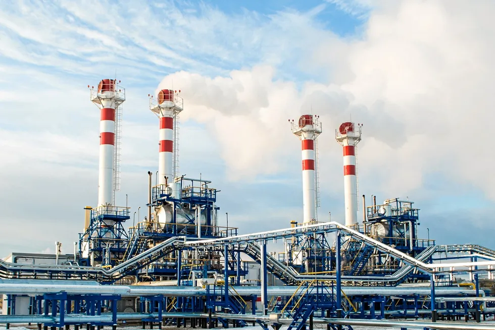 Full steam ahead: steam production facilities at the Yaregskoye heavy viscous oilfield in Russia, operated by oil producer Lukoil