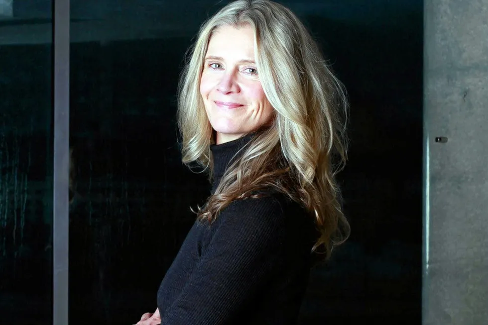Collaboration: Shearwater chief executive Irene Waage Basili.