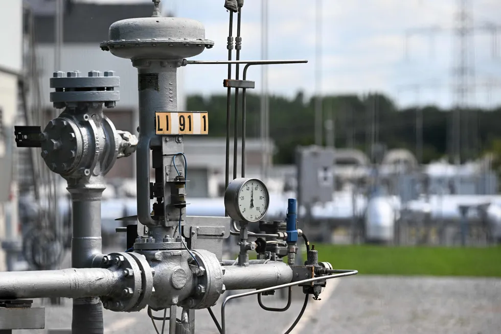Under pressure: a gauge for gas lines at Open Grid Europe, one of Europe’s largest gas transmission system operators, in Werne, Germany.