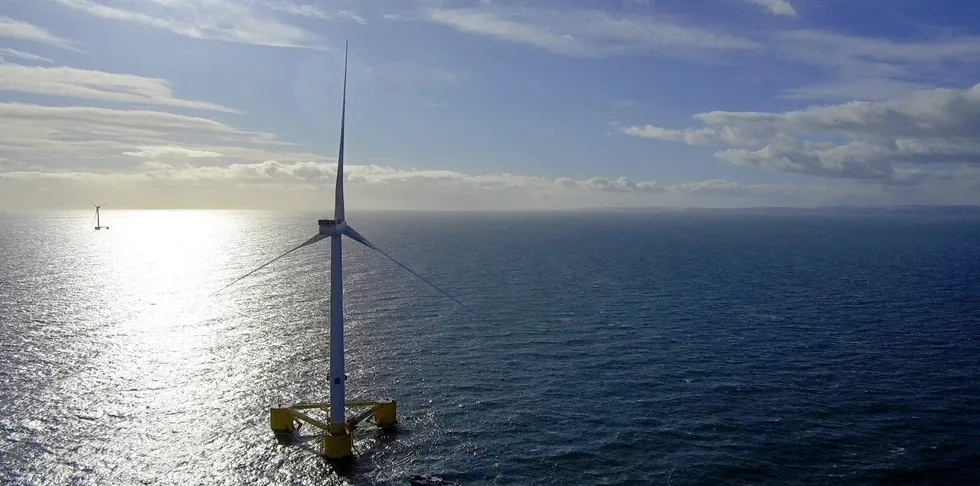 Cobra's 50MW Kincardine floating wind array off Scotland