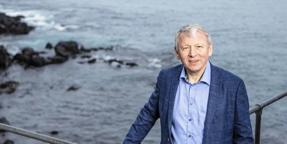 Arni Skaale, Faroese Minister of Fisheries.