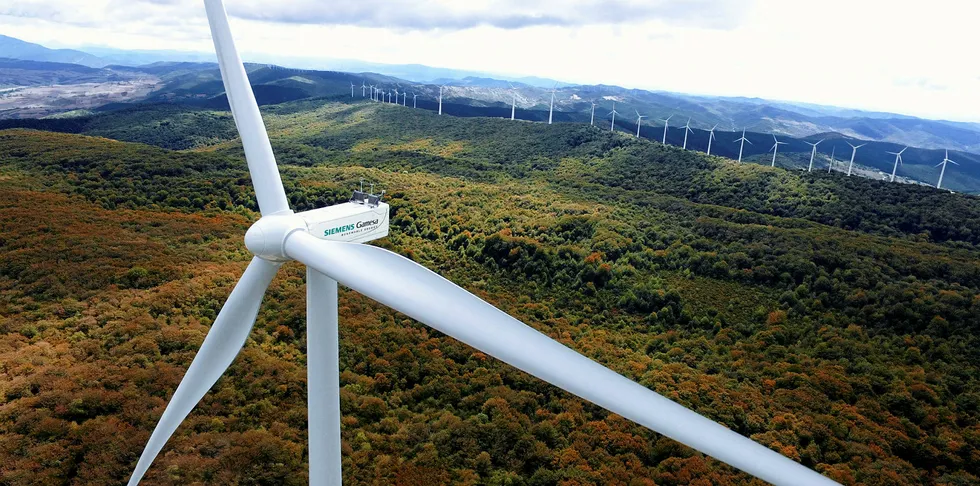 Siemens Gamesa 3.X turbine.