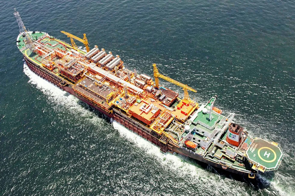 En route: Century's Tamara Tokoni FPSO (then the Armada Perdana) is readying for work on OML 119