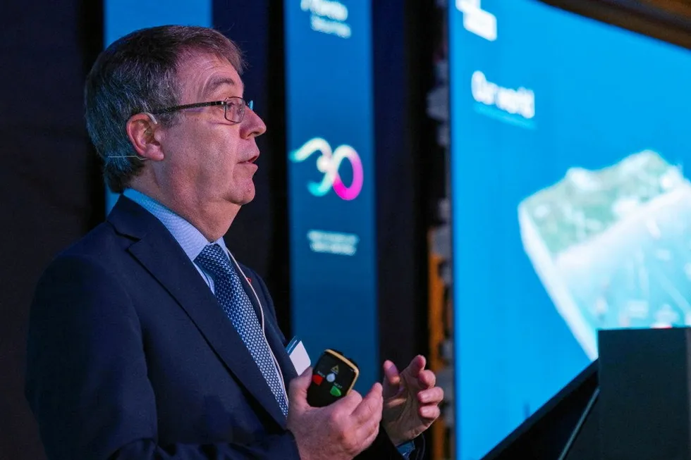 Subsea7 chief executive officer John Evans.