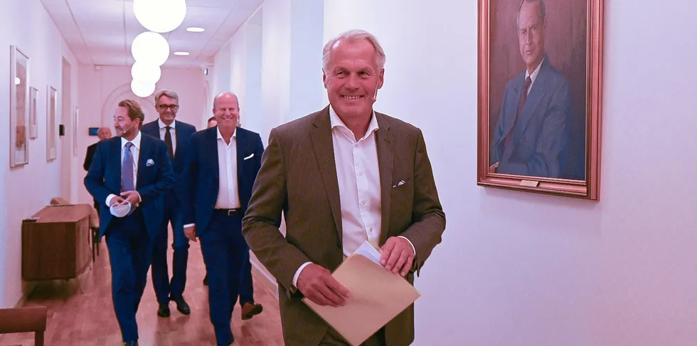 The board of the new group is a who's who of seasoned Norwegian seafood executives, including Witzoe, Aker President and CEO Oyvind Eriksen, ex-SalMar chairman and Mowi CEO Atle Eide and billionaire Kjell Inge Rokke.