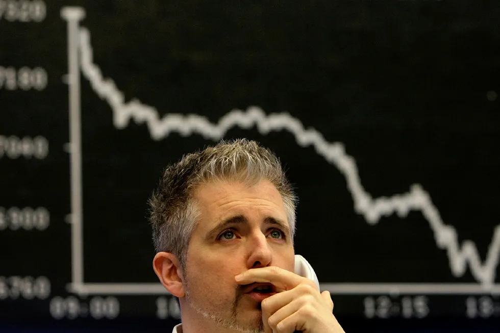 Falling price: gains in the previous session were largely wiped out in early trade on Thursday on concerns of oversupply and the global economic outlook