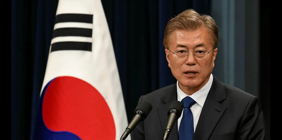 South Korea's President Moon Jae-In.