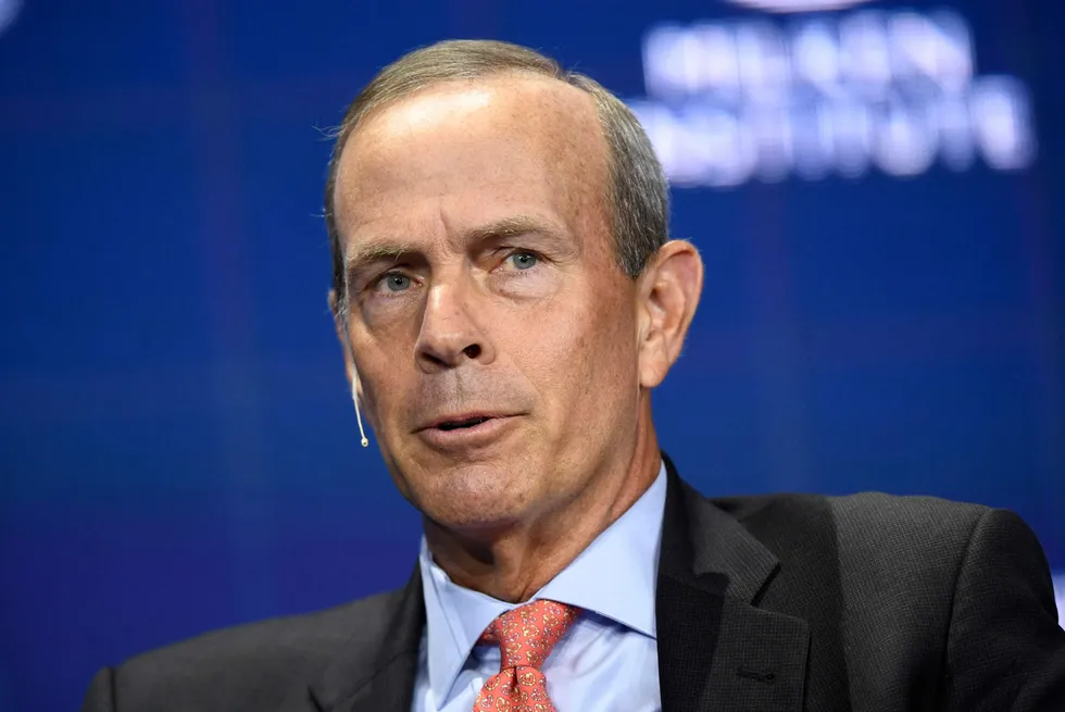 Michael Wirth, chief executive of Chevron.