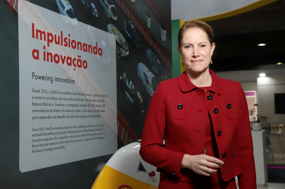 Shell integrated gas and upstream director Zoe Yujnovich.