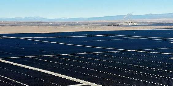 Lightsource bp Sun Mountain solar Colorado US.