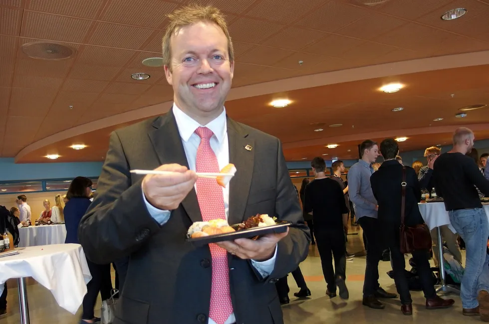 Alf-Helge Aarskog was CEO of Mowi for a decade.