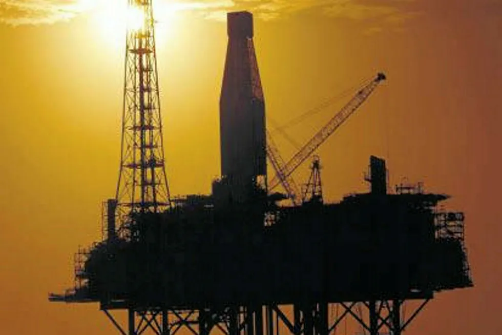 Taking on production: the GWF-2 fields are tied back to the Goodwyn A platform off Western Australia