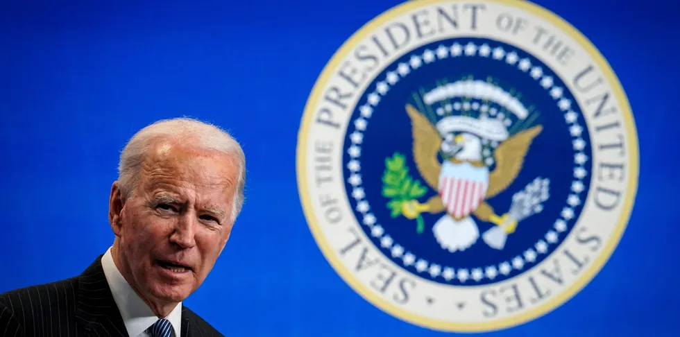 President Joe Biden is aiming for power decarbonisation.