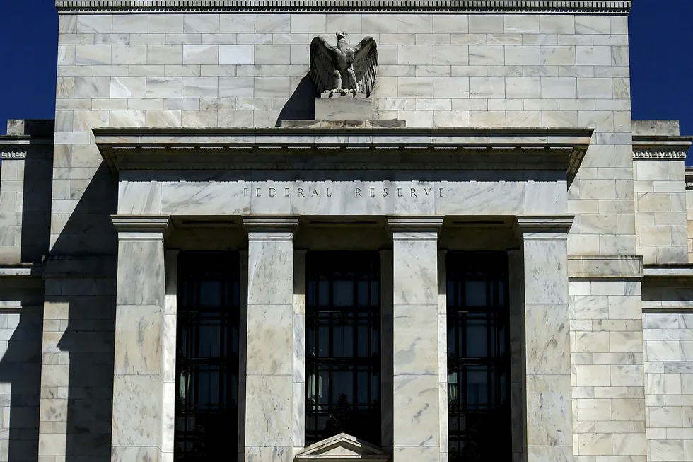 In the spotlight: US Federal Reserve chairman Jerome Powell scheduled to speak later on Wednesday after it ends its two-day meeting