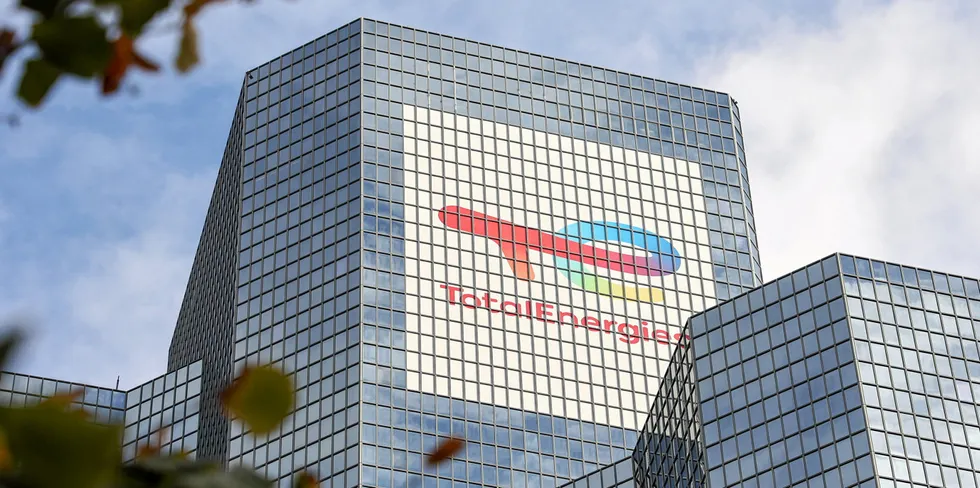 TotalEnergies HQ in Paris.