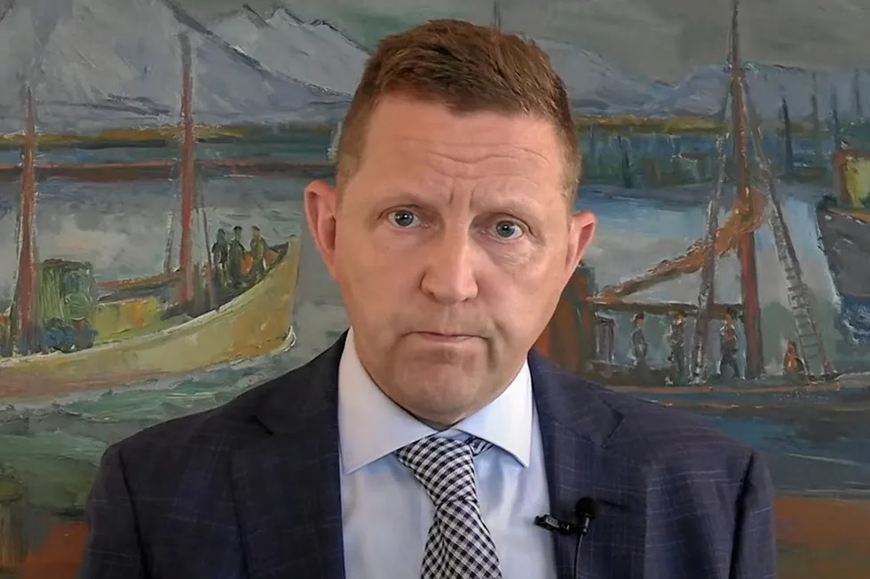 Gunnthor Ingvason is CEO of Sildarvinnslan.
