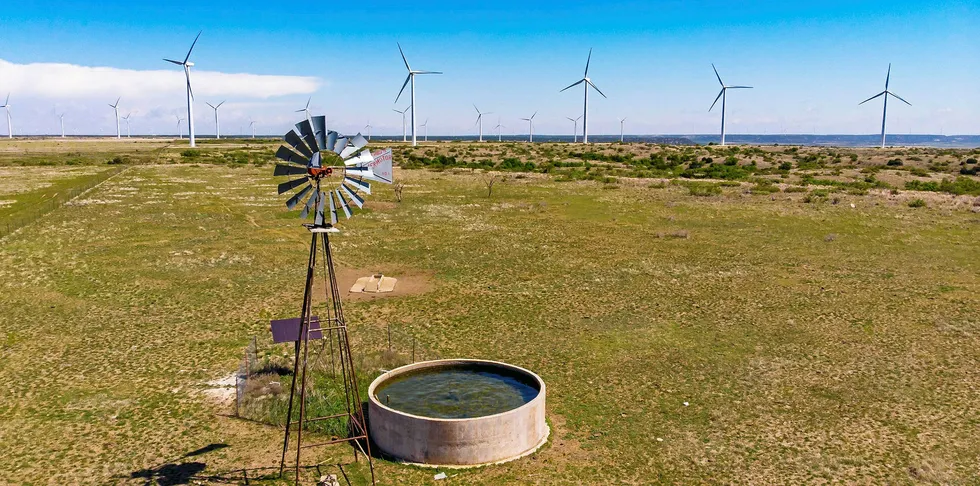 Texas wind farm