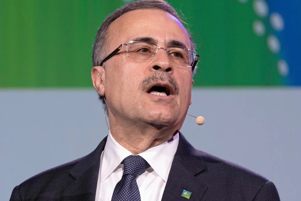 Amin Nasser, the chief executive of Saudi Aramco.