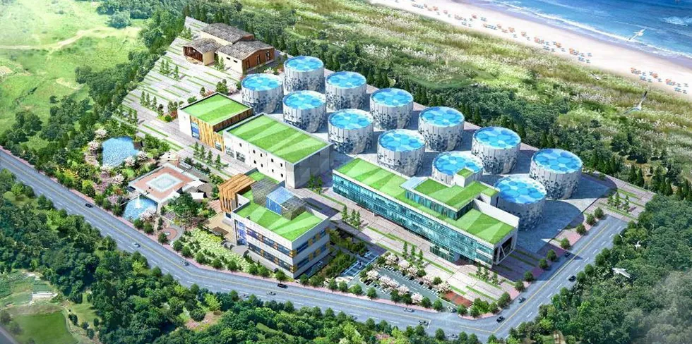 Dongwon was one of many companies announcing projects in the land-based aquaculture space in 2020.