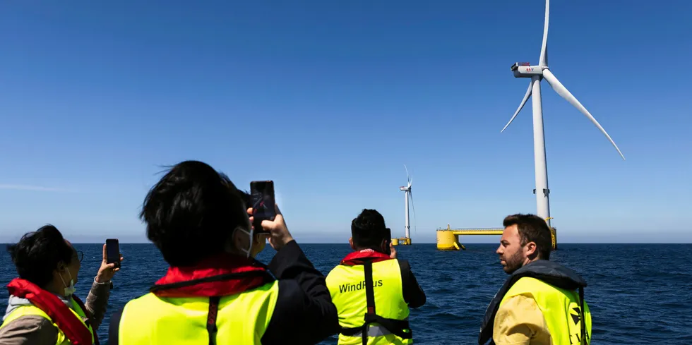 WindFloat Atlantic is already operating off Portugal.
