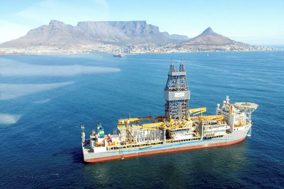 Pacific Drilling: drillship Pacific Santa Ana