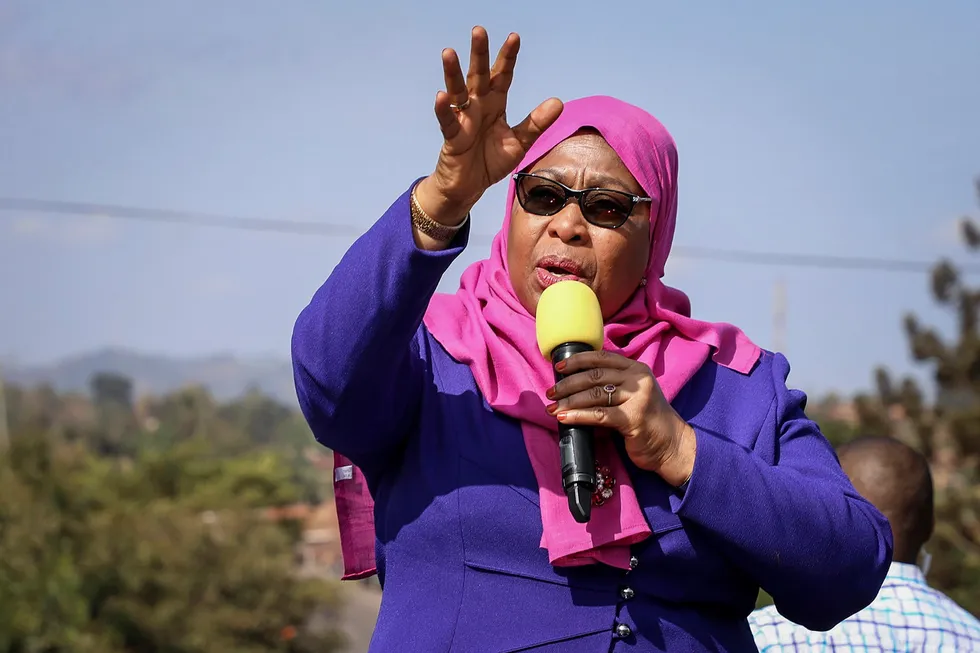 Positive: Shell and Equinor welcomed remarks on LNG project made implore Tanzania's President Samia Suluhu Hassan.