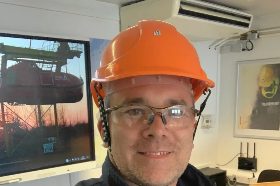 Green agenda: Perenco general manager Jonathan White.