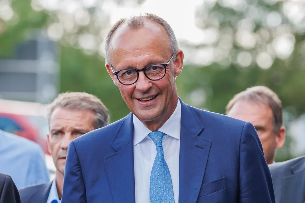 Friedrich Merz, leader of the Christian Democratic Union and the likely next German chancellor.