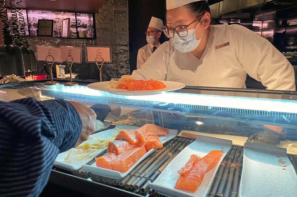 Better news for those producing and selling salmon this week.