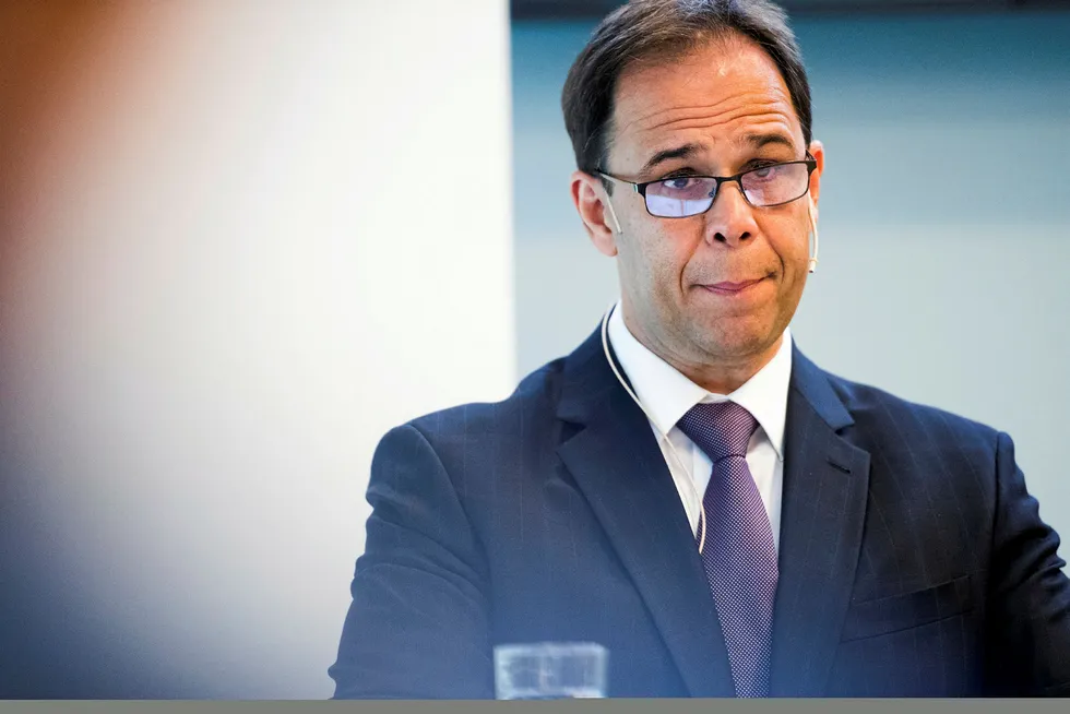 Cutbacks: Aker Solutions chief executive Luis Araujo
