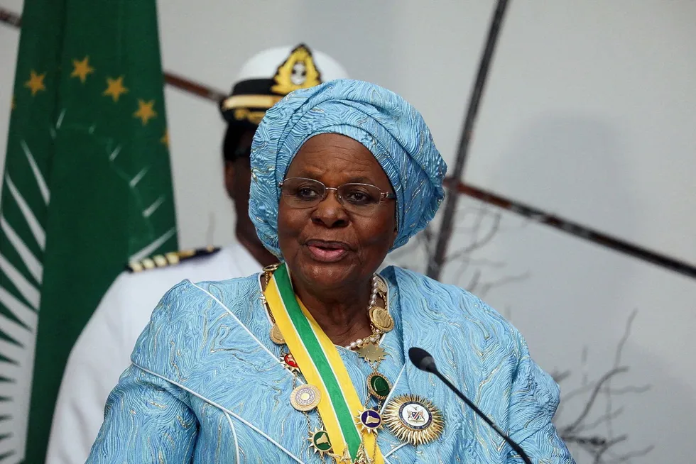 Namibia's President, Netumbo Nandi-Ndaitwah.