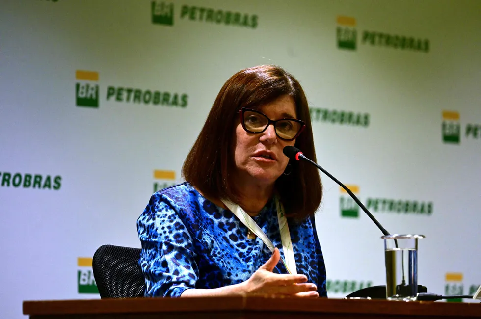 Petrobras chief executive Magda Chambriard.