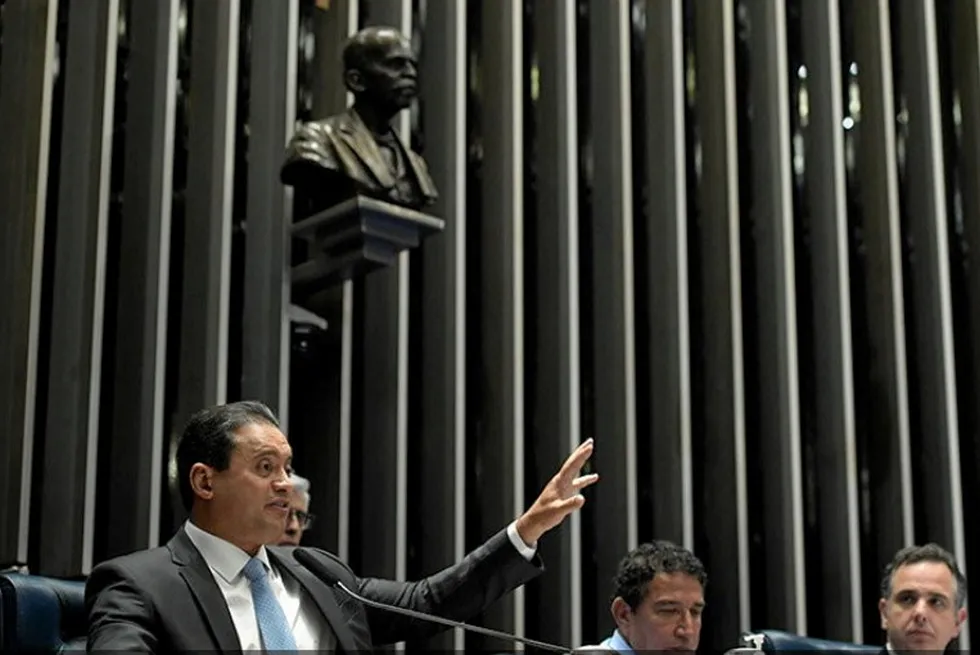 Brazilian Senator Weverton Rocha was responsible for managing passage of the bill