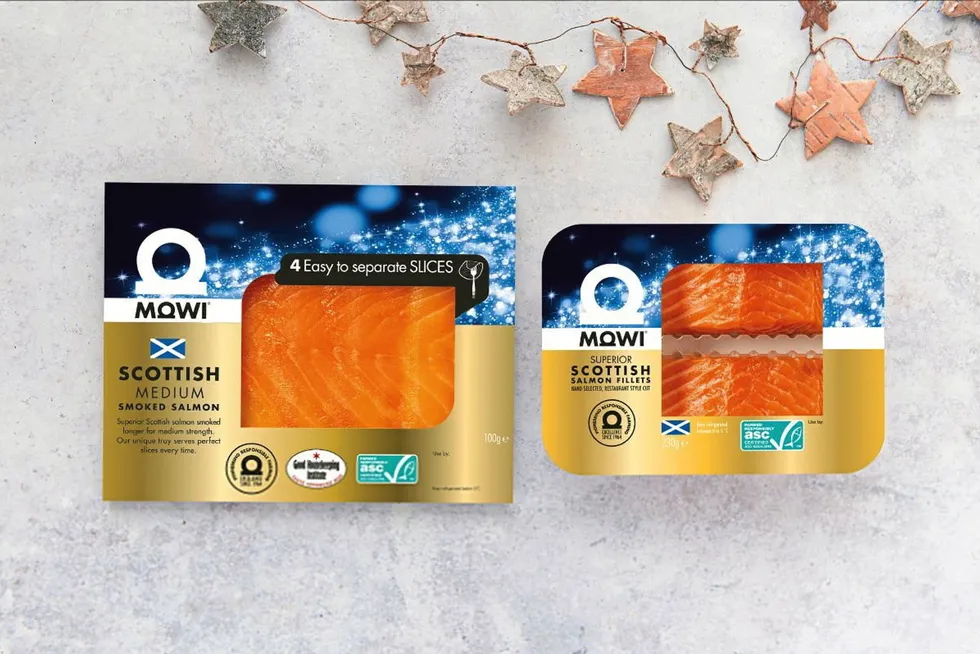 Mowi is looking forward to a successful festive time with it's salmon products in the UK.