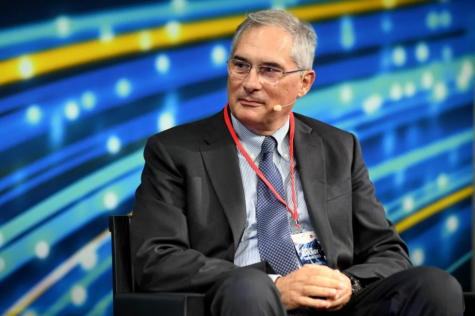 Saipem chief executive Alessandro Puliti.