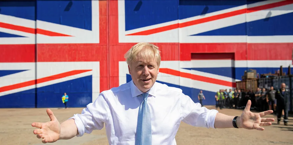 Boris Johnson wants 40GW of UK offshore wind.