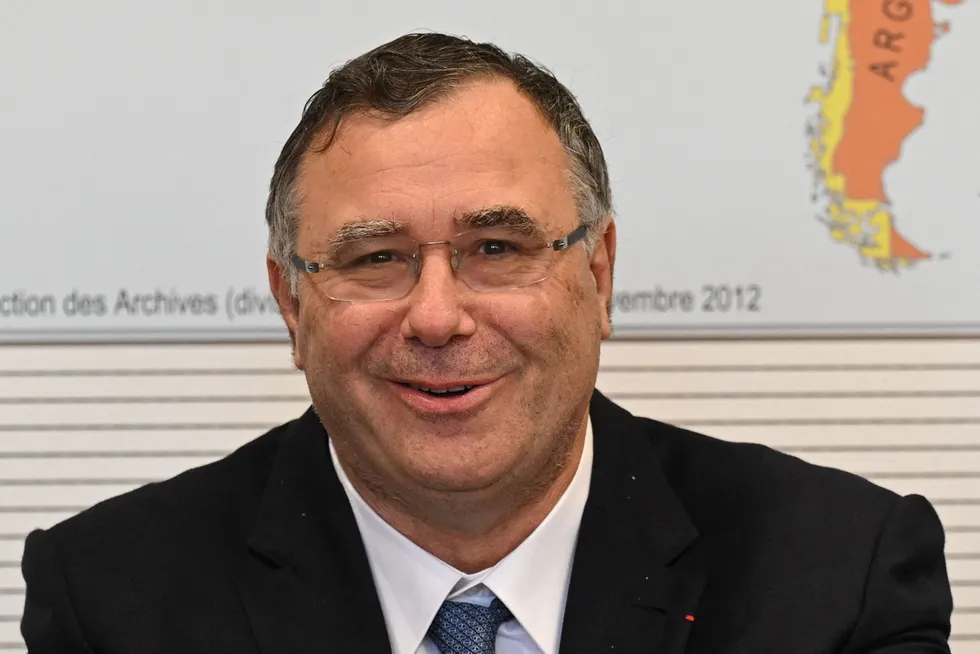 Discovery? TotalEnergies chief executive Patrick Pouyanne.