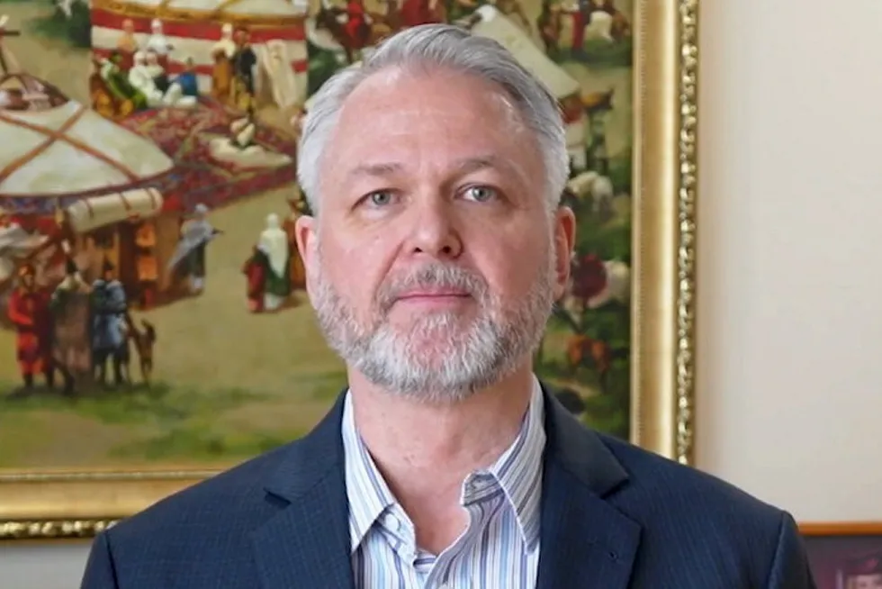 Tengizchevroil managing director, Kevin Lyon.